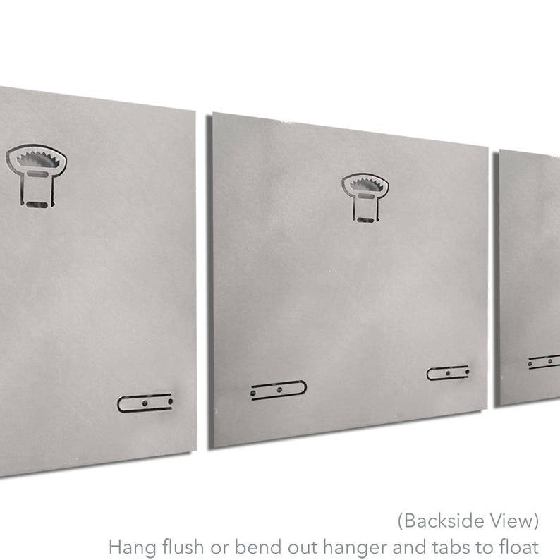 Earth Tone Metal Wall Sculpture 'Earth Essence' Etsy