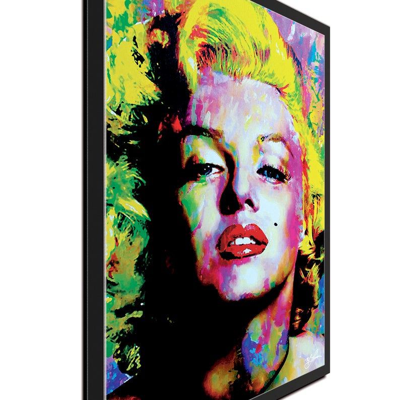 Pop Art Marilyn Monroe Relinquished Beauty By Artist Image 0