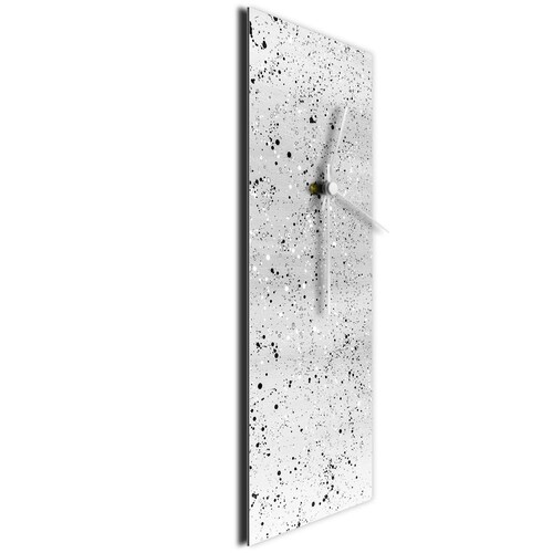 Modern shops Wall Clock 'Flecked Clock Large' by Mendo Vasilevski - Original Contemporary Home Decor Colorful Kitchen Clock on Aluminum Composite