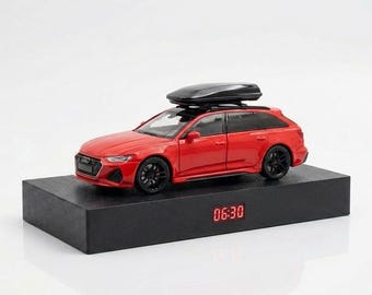Audi RS6 Avant Car Alarm Clock - 1/24 Scale