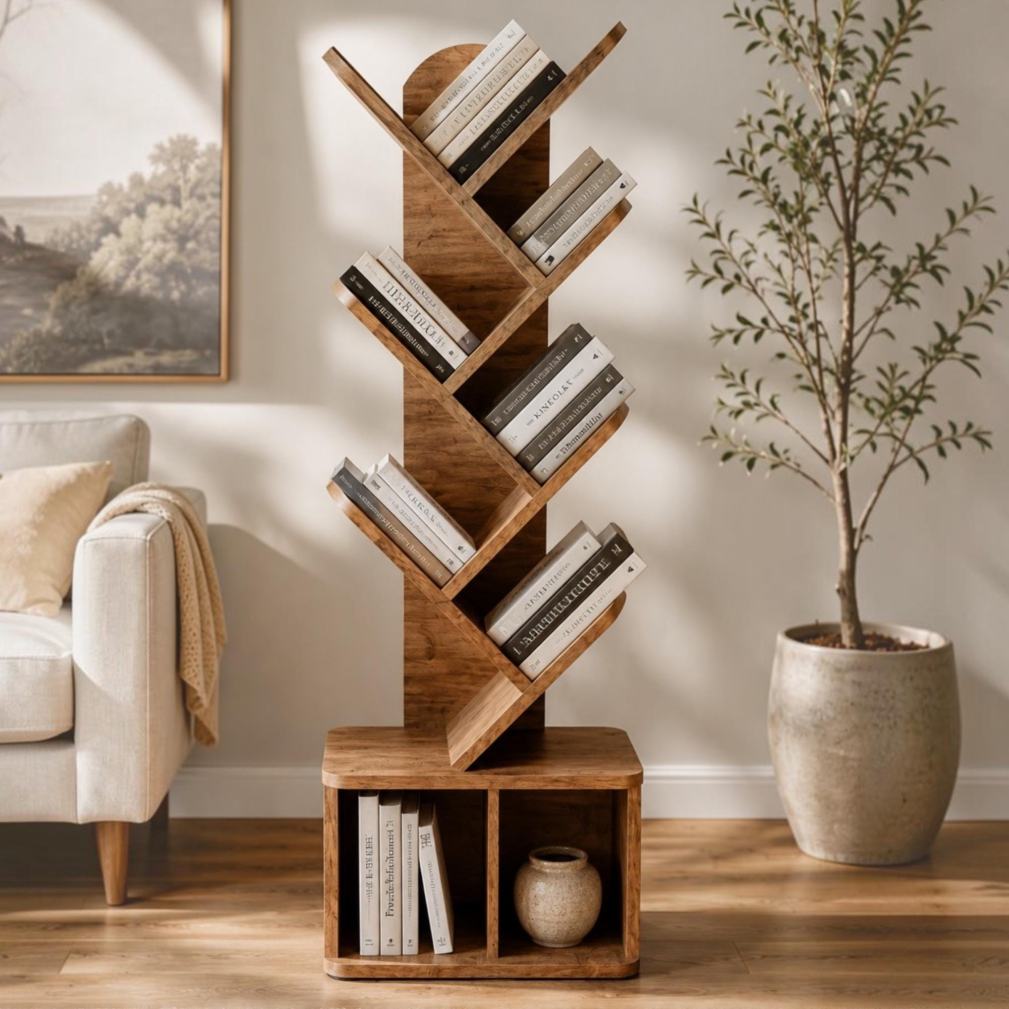 Tree bookcase - Etsy 日本