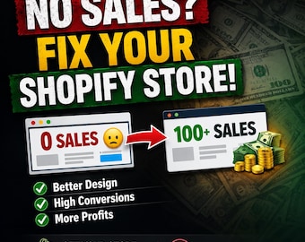 Modern Animated Shopify Store Design Development