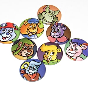 Adventures of the Gummi Bears 1 inch Button Set