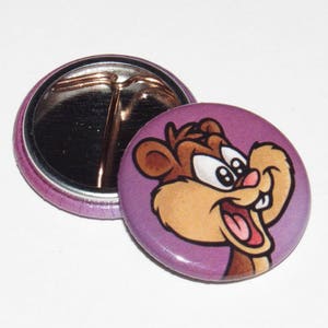 Skippy Squirrel 1 inch Button