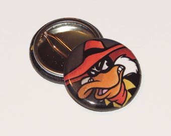 Negaduck 1 inch Button