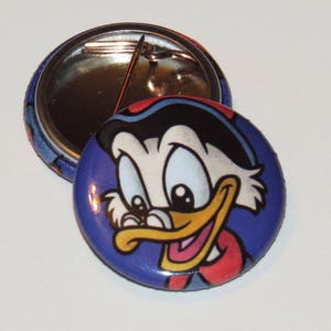 Scrooge Mcduck 1 inch Button