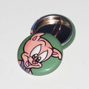 Hamton Pig 1 inch Button