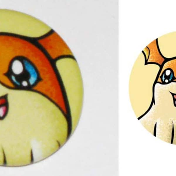 Patamon 1 inch Button