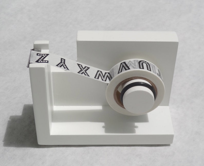 beve original design Marquee Black and White 15mm x 10m Alphabet Washi Tape