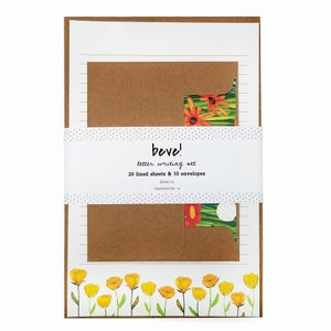 Wildflower Letter Writing Stationery Set image 2