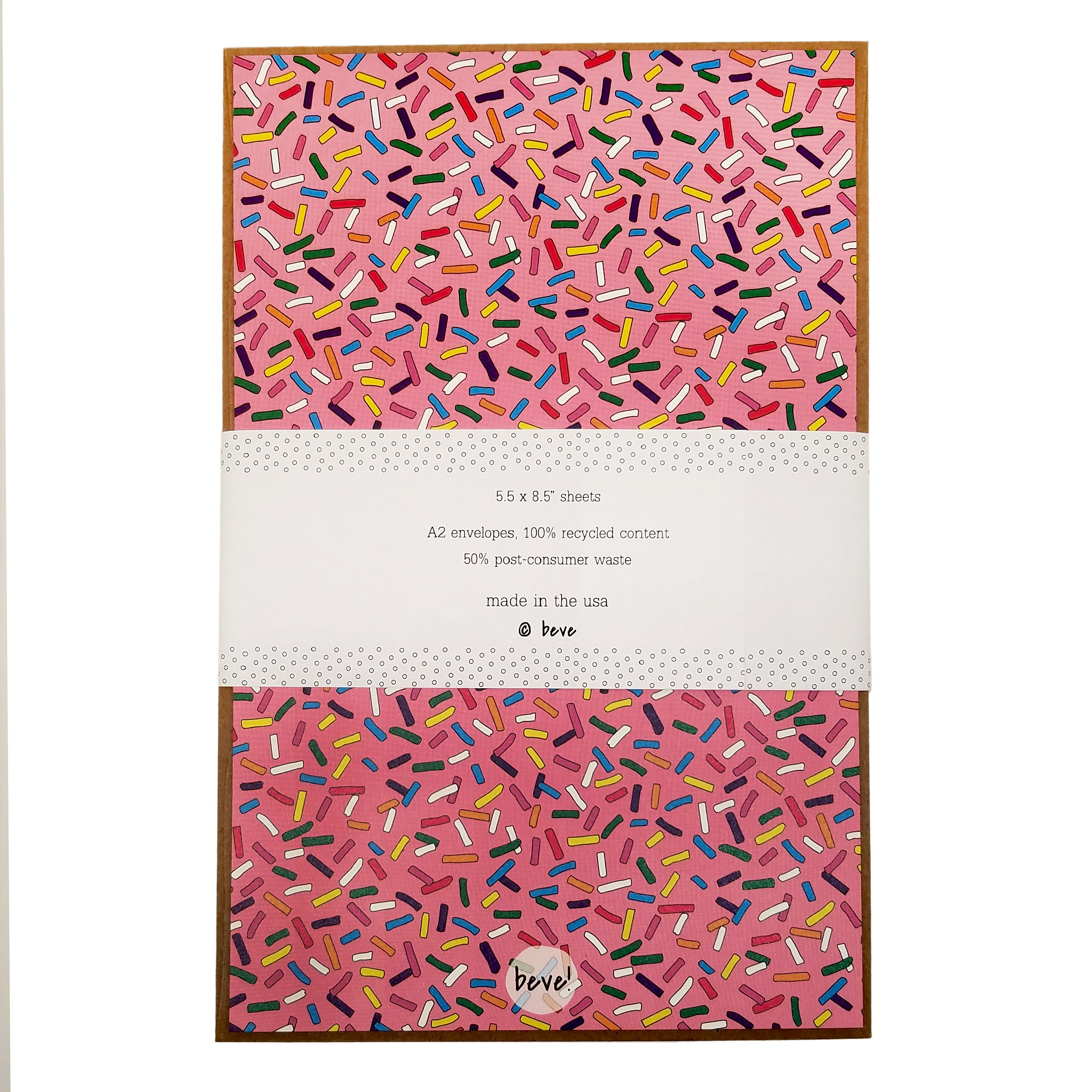Pringles Writing Sprinkle Letter Writing Set - Fun Stationery Set - Etsy