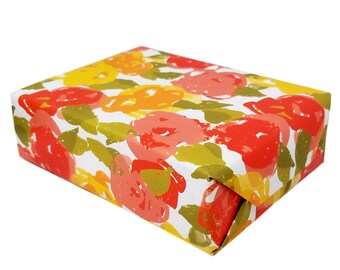 Vintage Floral Gift Wrapping Paper