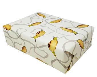 Snail Gift Wrapping Sheets