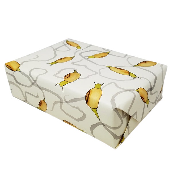 Snail Gift Wrapping Sheets