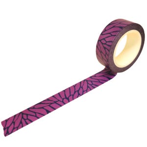 Washi Tape Butterfly Wing Print in Purple and Blue