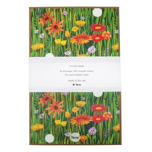 Wildflower Letter Writing Stationery Set image 3