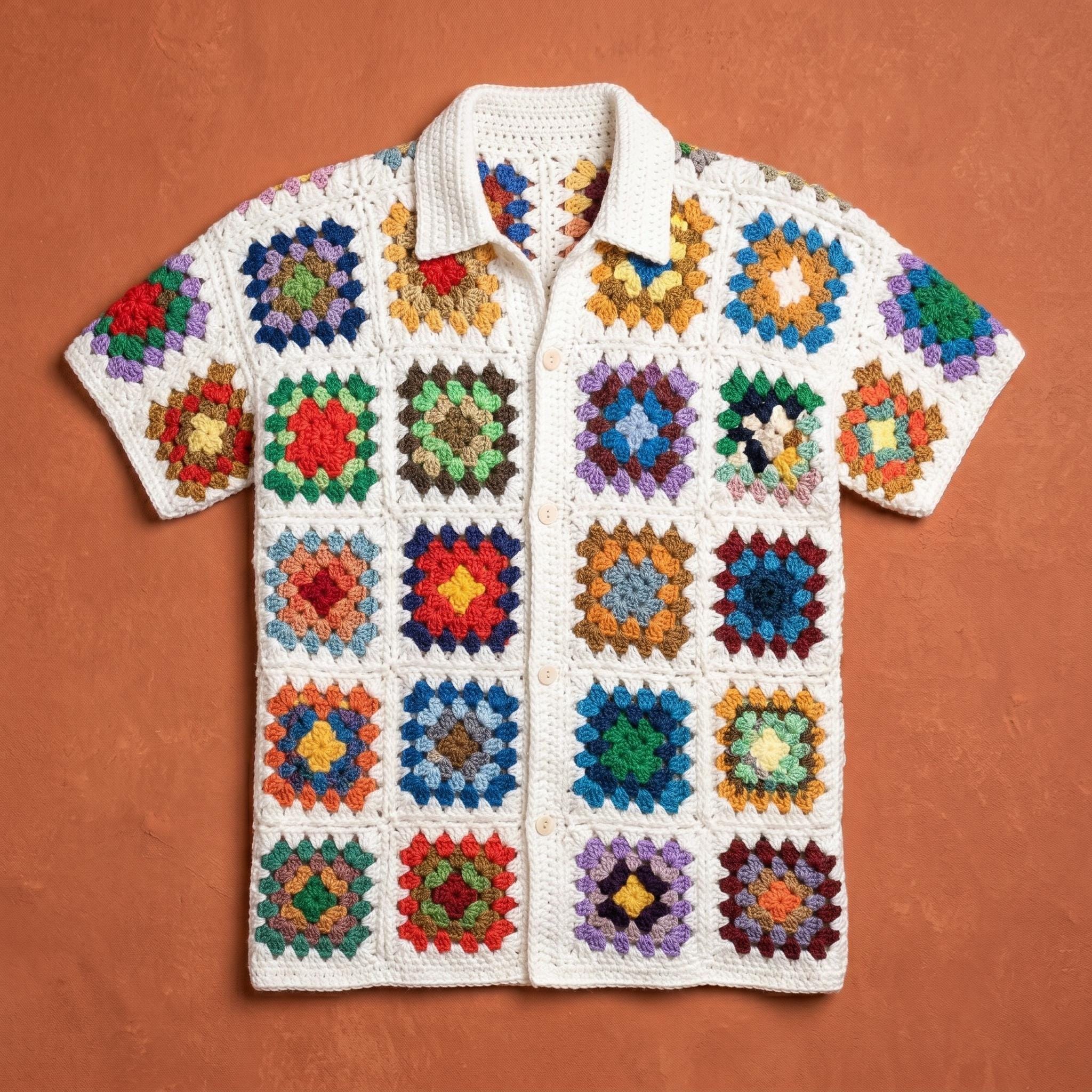 Granny square top - Etsy 日本