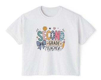Second Grade Teacher Shirt | Teacher Tee