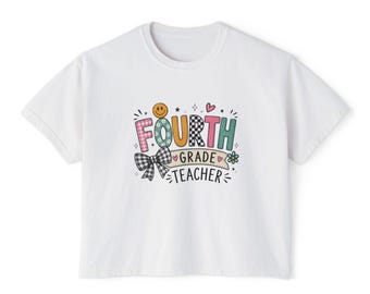 Fourth Grade Teacher Shirt | Teacher Tee