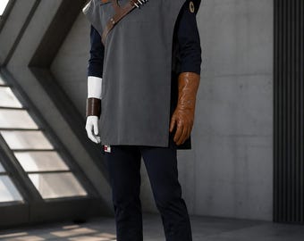 Inspiré du poncho Cal Kestis de Star War : tenue de survivant Jedi