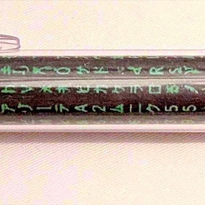 THE MATRIX digital rain code ballpoint pen  *fan art*  *custom code*  FREE Shipping  Think you can write yourself out of the The Matrix?....