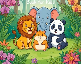 My First Animal Coloring Book: 70 Fun and Easy Printable Coloring Pages for Toddlers and Kids, Cute Activity Book PDF