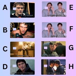 Op de afbeelding: Een collage van acht afbeeldingen met tekstoverlays. De tekst bevat zinnen als "say please", "card might decline", "expensive taste" en "Hell Yah Brother". De afbeeldingen tonen verschillende personen en situaties.