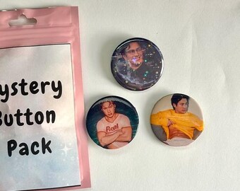 Hudson Williams Button Pin Mystery Pack | Gift Ideas