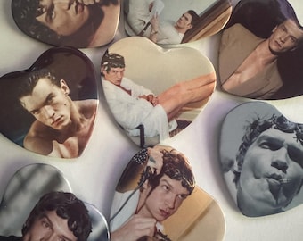 Connor Storrie Heart Button Pin | Booktok | Gift Ideas