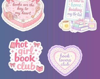 Booktok Inspired Sticker | Booktok | Gift Ideas