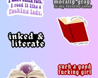 Booktok Inspired Sticker | Booktok | Gift Ideas