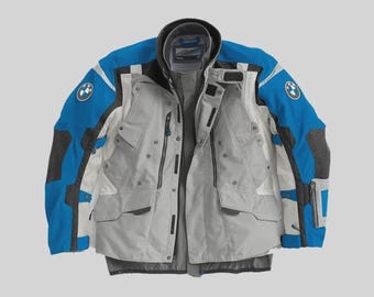 メンズ BMW Motorrad GS RALLYE アドベンチャージャケット モーターサイクルツーリング コーデュラジャケット