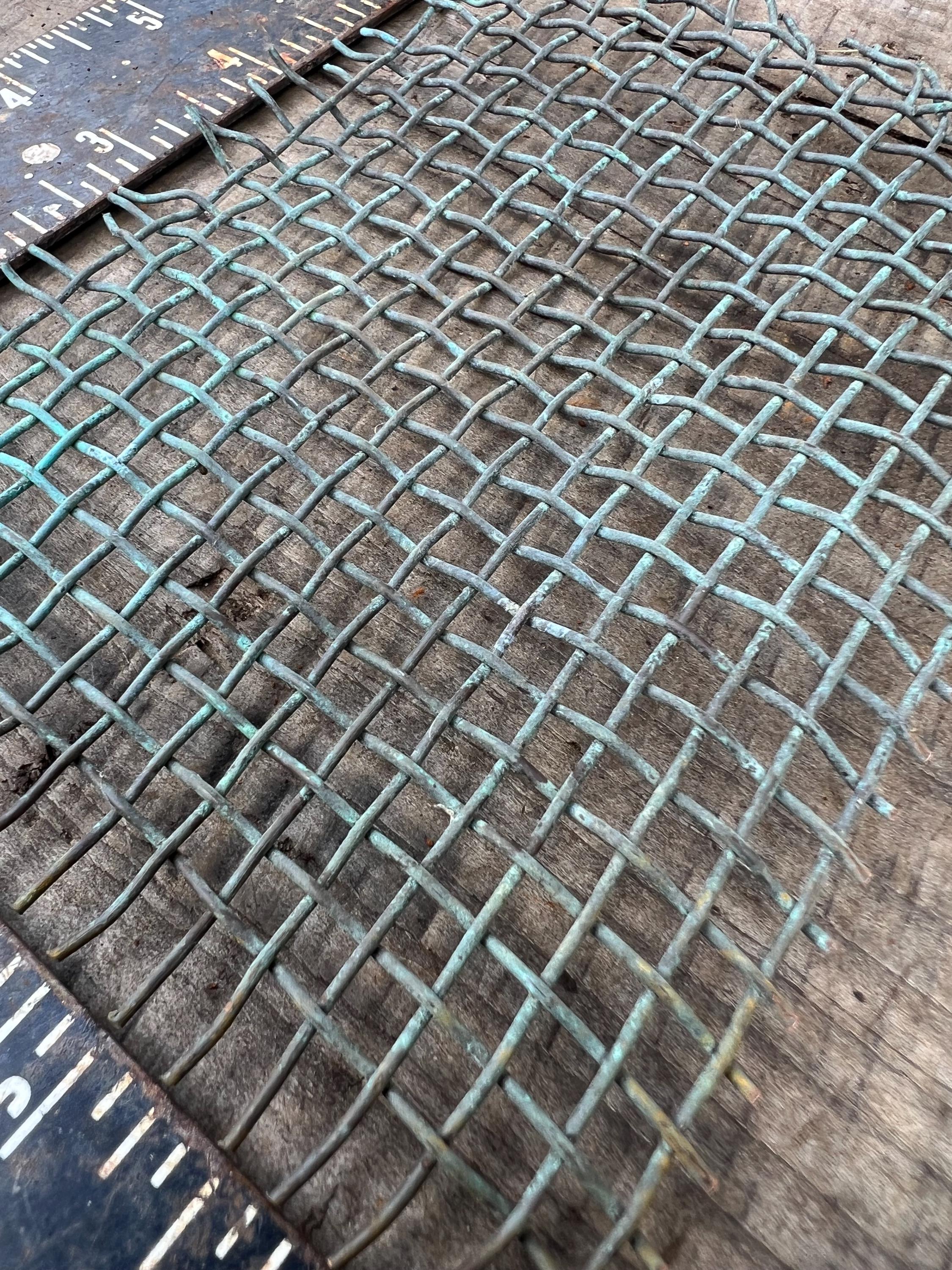 Heavy Guage Patina Copper Screen, Art Copper, Industrial Copper Screen ...