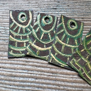 6- painted rusty metal pieces, assemblage art supply, metal art supply, rusted metal,  recycled metal
