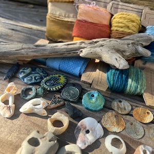 Large driftwood talking stick kit,   meditation, healing spiritual craft,   driftwood wand,  nature art,