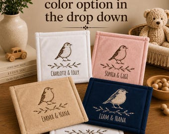 Nana Baby Gift Newborn Keepsake Custom Minky Plush Security Blanket Personalized Baby Lovey Blanket Grandmas House Personalized Grandchild