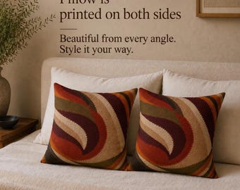 New Home Gift Fresh Start Housewarming Present Modern Organic Throw Pillow Cozy Neutral Warm Living Room Soft Textured Accent Throw Set