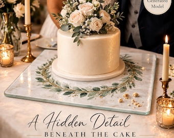 Bandeja de cristal personalizada para pastel de bodas, tabla de cortar para bodas, regalo de boda para la pareja, regalo para los novios, soporte de boda de mármol, regalo de boda