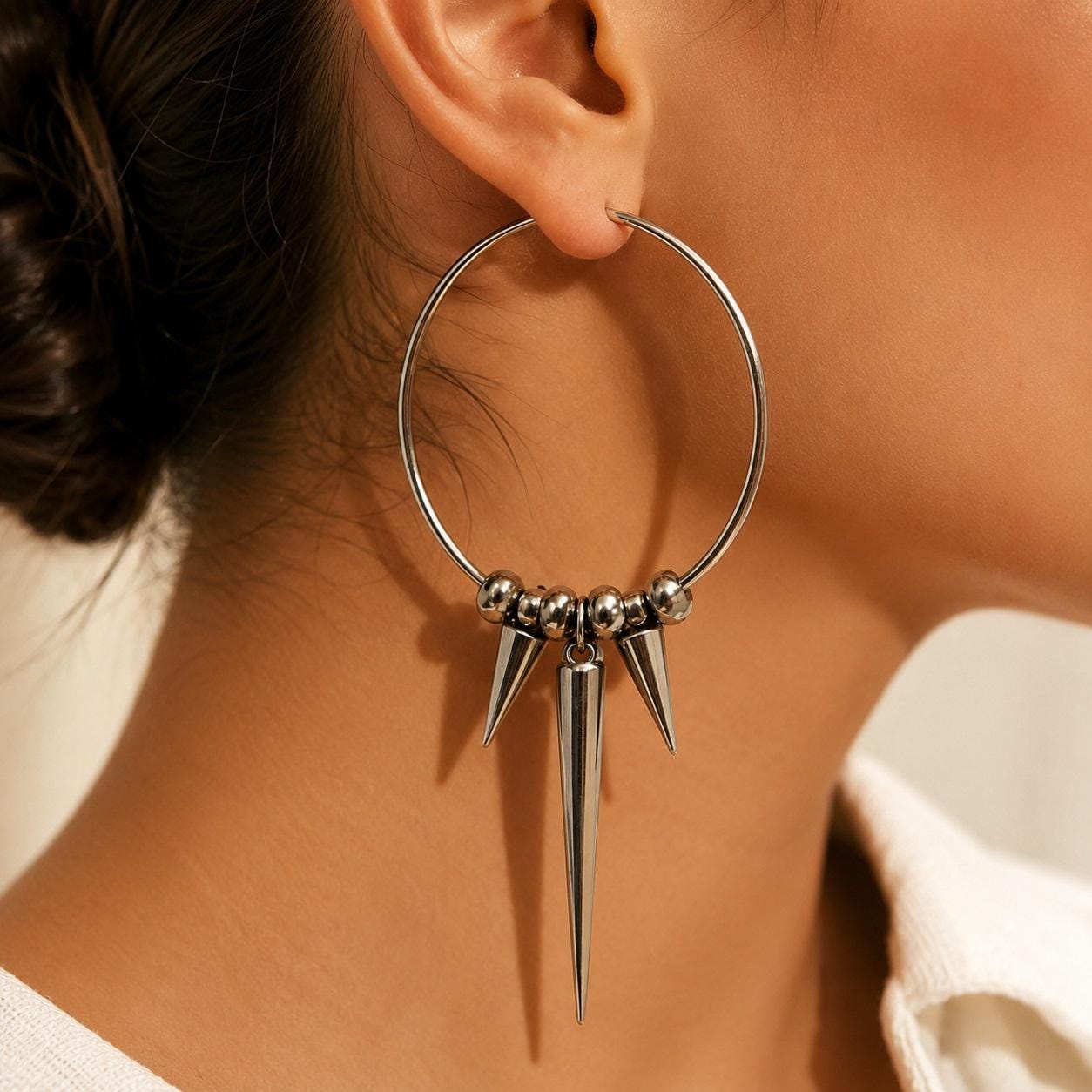 Rivet Earrings - Etsy