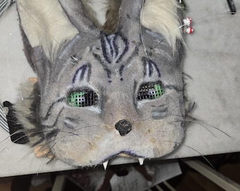 WATERPROOF therian mask commissions Message me if interested