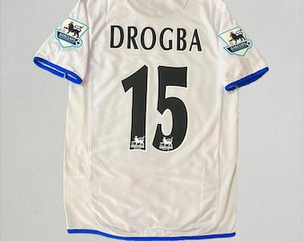 Chelsea Drogba 15 Jersey - 2004 2005 Soccer Fan Gift - Iconic Jersey
