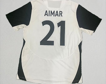 Valencia Aimar 21-shirt - 2003-2004 cadeau voetbalfan - iconisch shirt