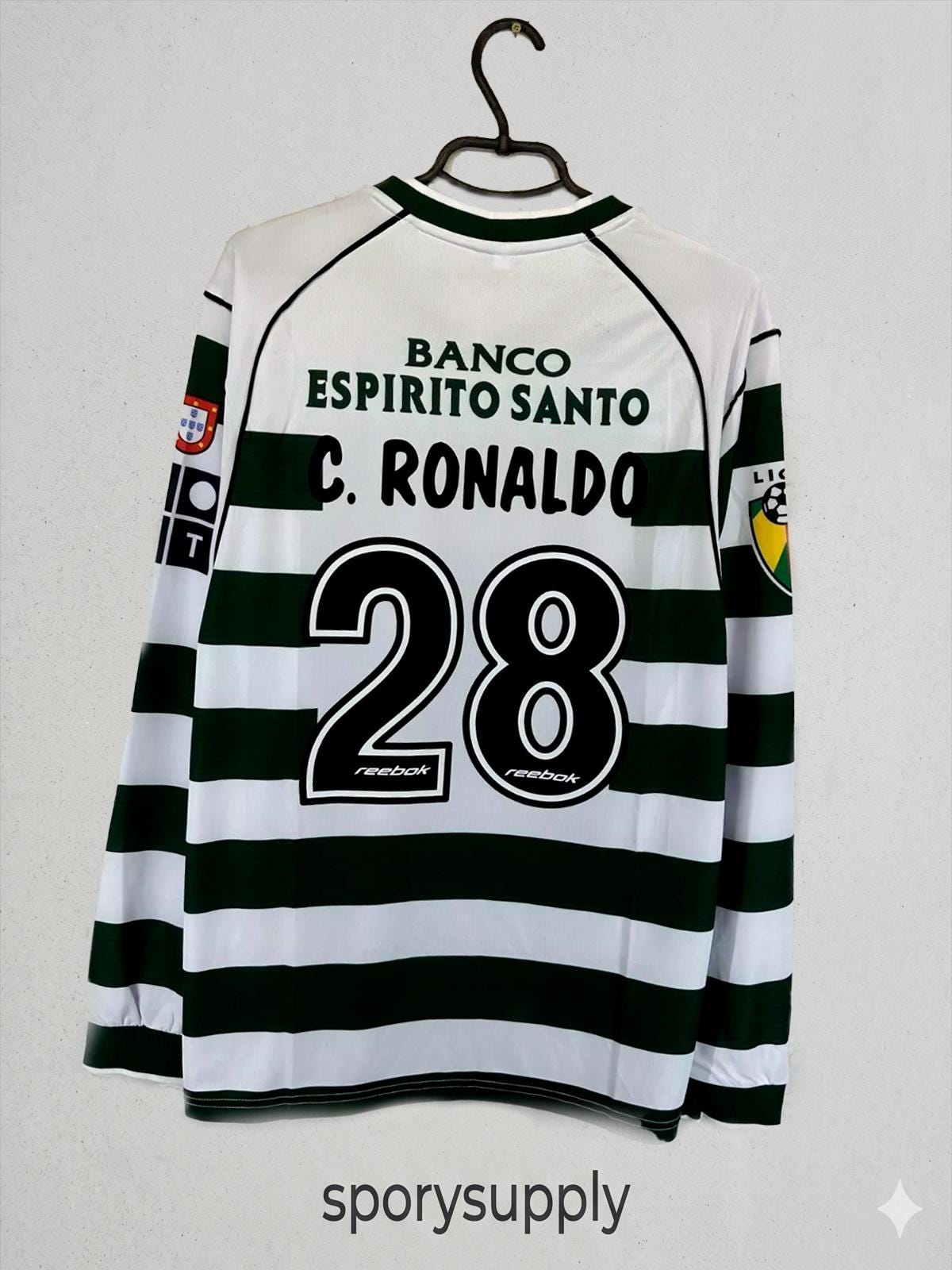 Sporting Portugal C. Ronaldo シャツ 28 Cristiano Ronaldo 28 Jersey - Sporting CP - 25228-VERDE - Força