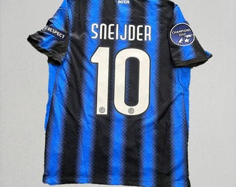 Inter Sneijder 10 Trikot-2010 2011 Fußball-Fangeschenk - Kultiges Trikot