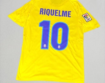 Villarreal Riquelme 10 Trikot - 2005 2006 Fußball Fan Geschenk - Kultiges Trikot