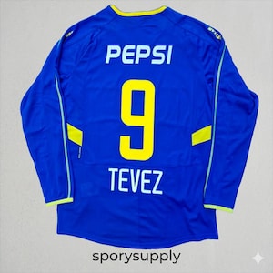 Retro boca juniors jersey - Etsy 日本