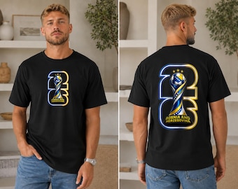 Comfort Colors® Bosnia Herzegovina Retro Soccer Graphic Tee, Distressed Athletic Football Shirt
