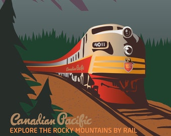 TR25 Vintage Australian Railways Travel Poster A1 A2 A3 TR25 Vintage Australian Railways Travel Poster A1 A2 A3