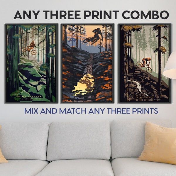 Any Three Print Combo