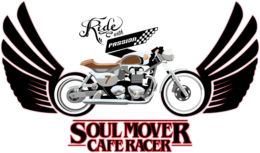 Triumph Cafe Racer Motorcycle Art Print, Vintage Automotive Decor - Etsy